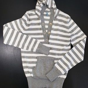 Pow Wow Medium Hooded Stiped Sweater